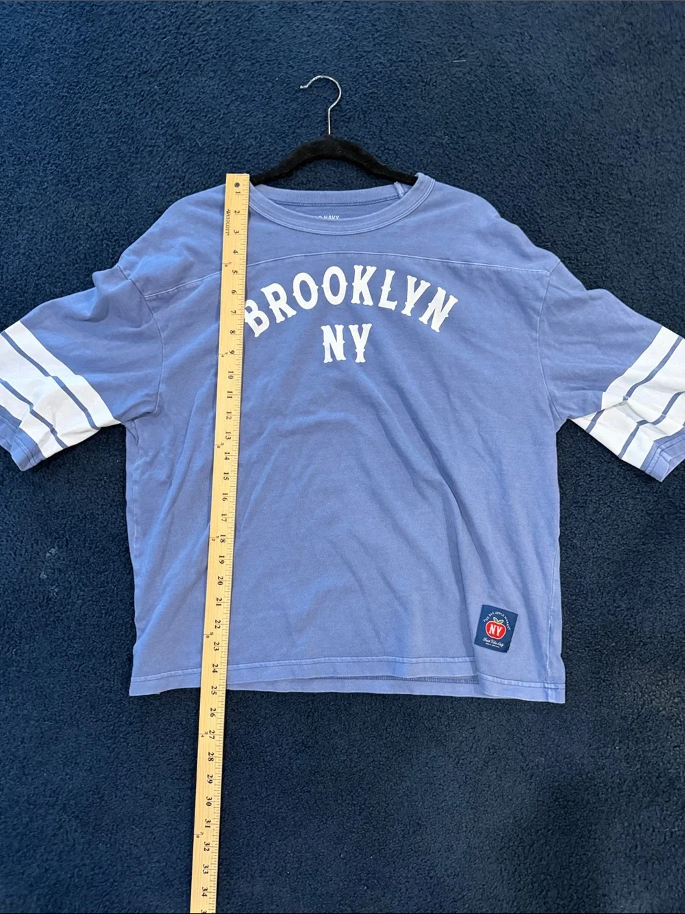 Old Navy Blue 'Brooklyn NY' Short-Sleeve Tee